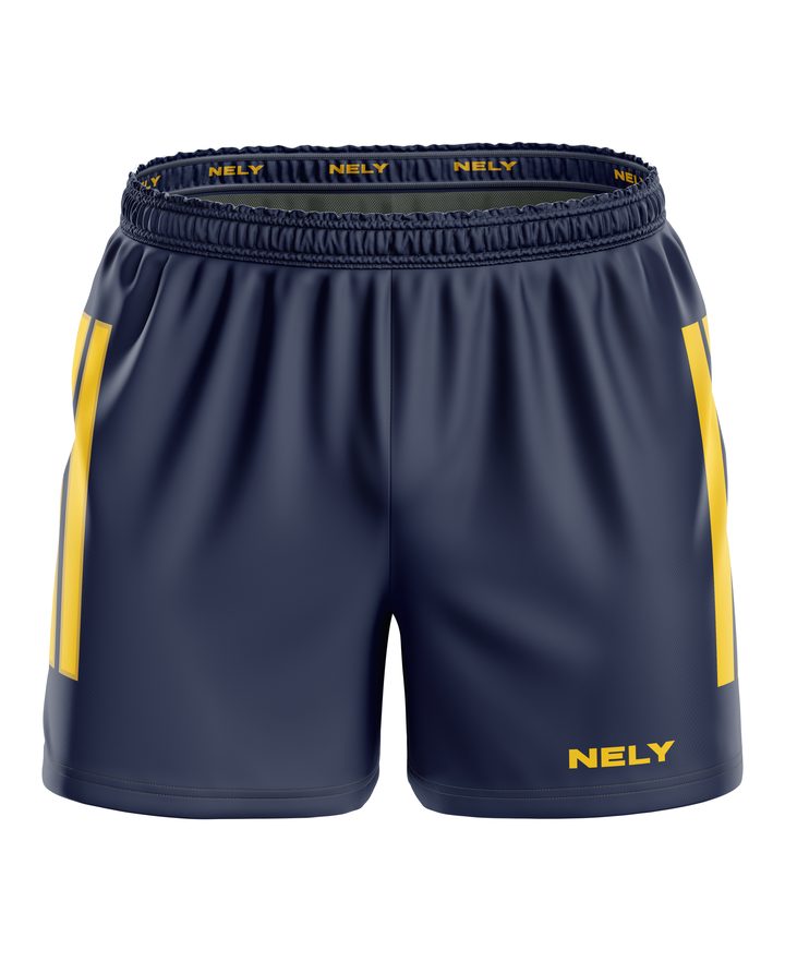 Navy & Gold Shorts